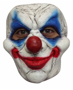 CARETA DELUXE PAYASO SONRISA CON COLORESTES
