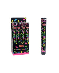 CAÑON CONFETTI FLUOR 40 CMS.
