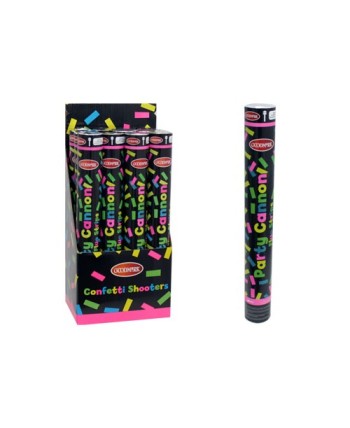 CAÑON CONFETTI FLUOR 40 CMS.