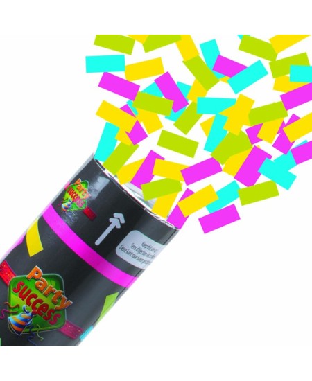 CAÑON CONFETTI FLUOR 40 CMS.