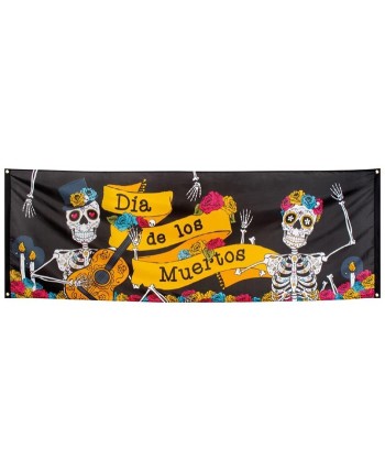 CARTEL POLIESTER DIA DE LOS MUERTOS