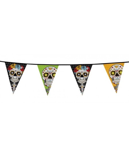 BANDERIN CALAVERAS MEJICANAS 