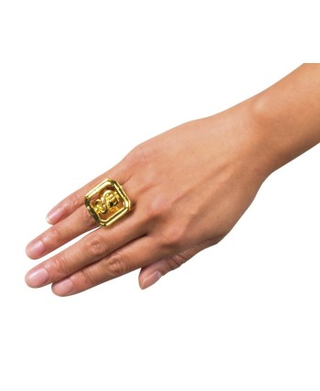ANILLO SELLO DORADO