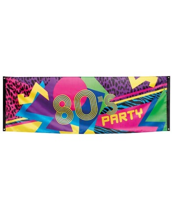 CARTEL POLIESTER AÑOS 80 PARTY 