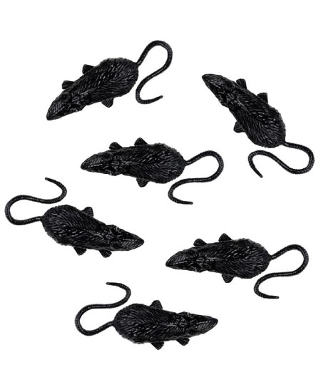 SET 6 RATONCITOS NEGROS 