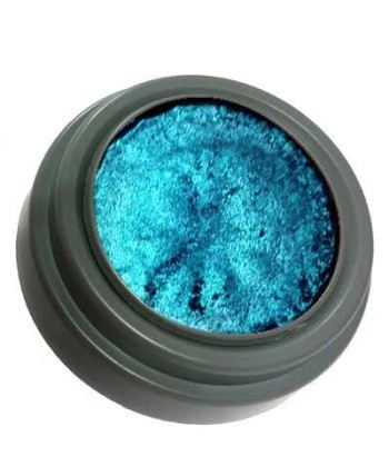MAQUILLAJE AQUA COLOR AZUL METALICO 2.5 ML