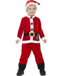 DISFRAZ DE PAPA NOEL PARA NIÑO