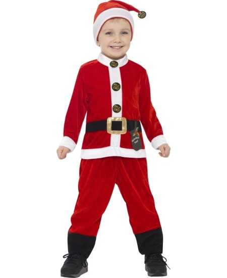DISFRAZ DE PAPA NOEL PARA NIÑO