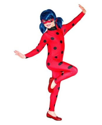 DISFRAZ DE LADYBUG PARA NIÑA