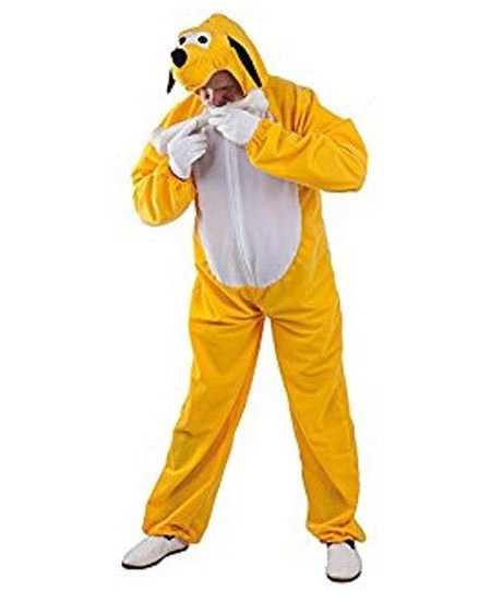 DISFRAZ DE PERRO AMARILLO PLUTO PARA HOMBRE