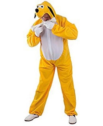 DISFRAZ DE PERRO AMARILLO PLUTO PARA HOMBRE