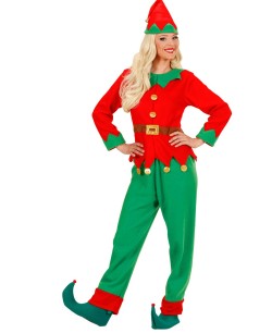 DISFRAZ DE ELFO MUJER AYUDANTE SANTA PARA MUJER