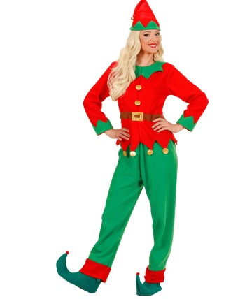 DISFRAZ DE ELFO MUJER AYUDANTE SANTA 
