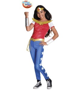 DISFRAZ DE WONDER WOMAN DELUXE PARA NIÑA