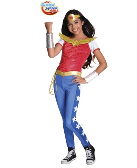 DISFRAZ DE WONDER WOMAN DELUXE PARA NIÑA