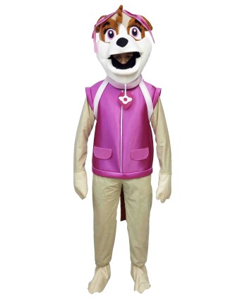 DISFRAZ DE PERRITA AVIADORA MUJER