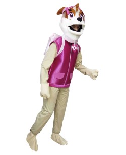 DISFRAZ DE PERRITA AVIADORA MUJER 2