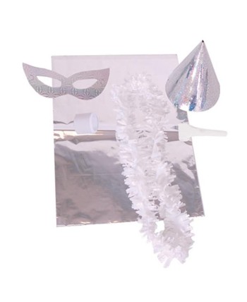 BOLSA DE COTILLON PLATA