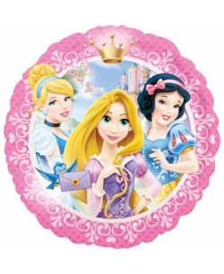 GLOBO DE HELIO PRINCESAS DISNEY ROSA