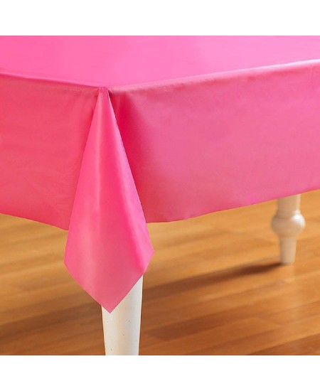 MANTEL ROSA  PLASTICO 