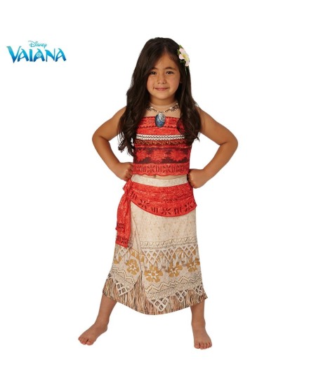 DISFRAZ DE VAIANA DELUXE PARA NIÑA