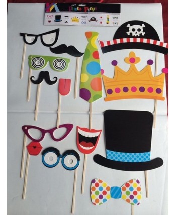 COMPLEMENTOS PHOTOCALL FIESTA 14 UNIDADES