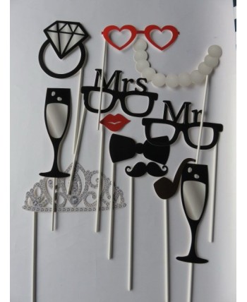 COMPLEMENTOS PHOTOCALL BODA 12 UNIDADES