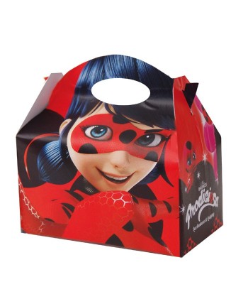 CAJITAS LADYBUG 4 UNIDADES