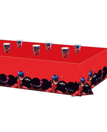 MANTEL  LADYBUG DE PLASTICO