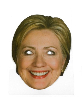 CARETA HILLARY CLINTON CARTON PLASTIFICADO