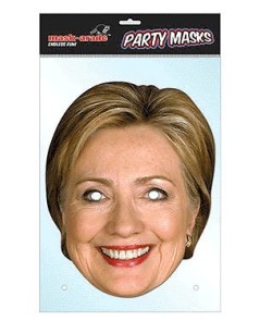 CARETA HILLARY CLINTON CARTON PLASTIFICADO 2