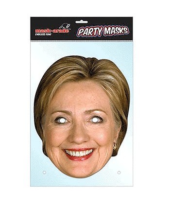 CARETA HILLARY CLINTON CARTON PLASTIFICADO
