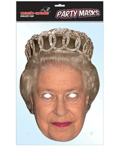 CARETA REINA ELISABETH CARTON PLASTIFICADO