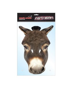 CARETA BURRO CARTON PLASTIFICADO