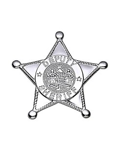 ESTRELAL DE SHERIFF PLATEADA