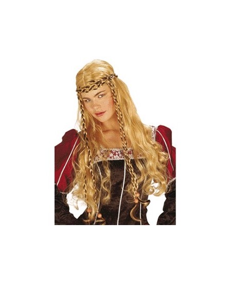 PELUCA MONALISA CON TRENCITAS 2 COLORES