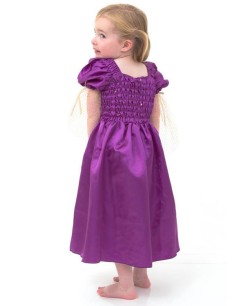 DISFRAZ DE PRINCESA MEDIEVAL VIOLETA INFANTIL 2