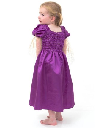 DISFRAZ DE PRINCESA MEDIEVAL VIOLETA INFANTIL