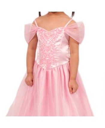 DISFRAZ DE PRINCESA ROSA BRILLANTE PARA NIÑA