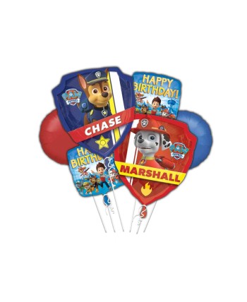 BOUQUET DE GLOBOS PATRULLA CANINA