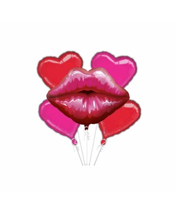 BOUQUET DE GLOBOS  LABIOS