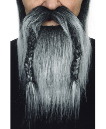BARBA VIKINGA CANOSA 2 TRENZAS