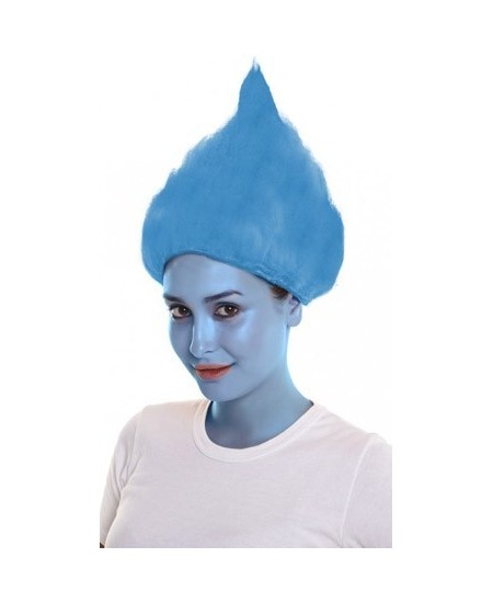 PELUCA TROLL AZUL