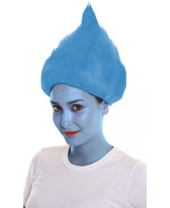 PELUCA TROLL AZUL