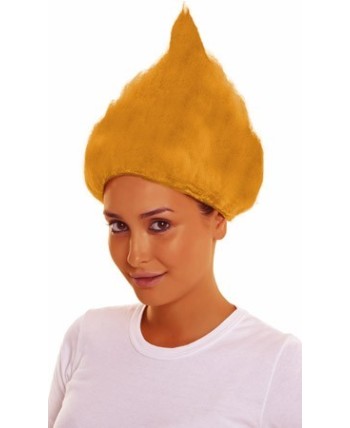 PELUCA TROLL NARANJA