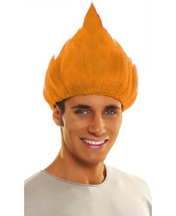 PELUCA TROLL NARANJA