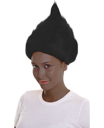 PELUCA TROLL NEGRO