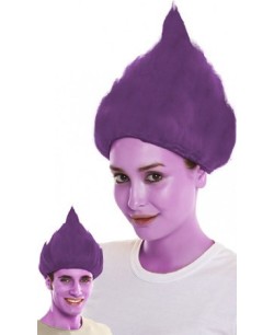 PELUCA TROLL MORADA