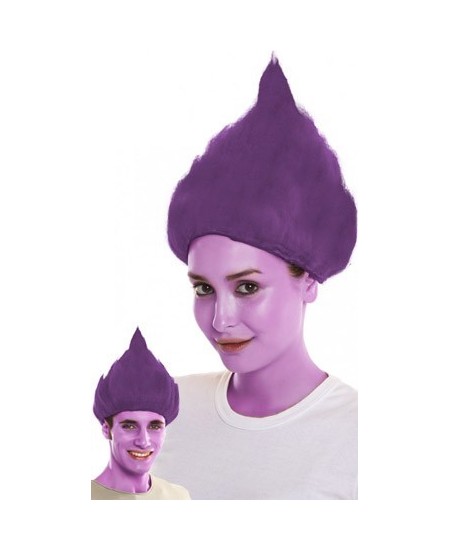 PELUCA TROLL MORADA
