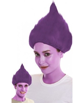PELUCA TROLL MORADA